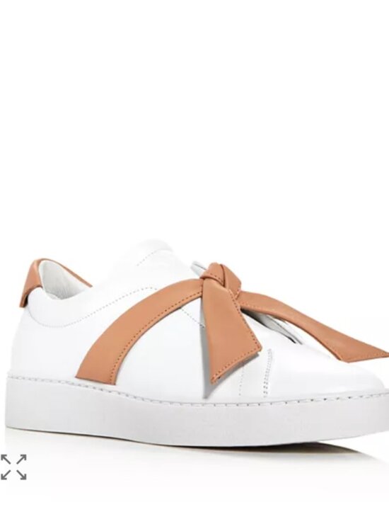 Alexandre Birman Shoes - Alexandre Birman Clarita Bow Low Top Sneakers
